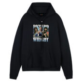 Limited Richard Wright Pink Floyd Member Vintage Front Hoodie Black - OtherBrick