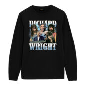 Limited Richard Wright Pink Floyd Member Vintage Front Longsleeve Black - OtherBrick