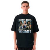 Limited Richard Wright Pink Floyd Member Vintage Front Shirt Man Black - OtherBrick