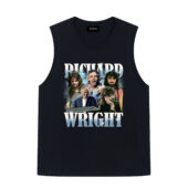 Limited Richard Wright Pink Floyd Member Vintage Front Tank Black - OtherBrick