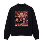 Limited Roger Waters Pink Floyd Member Vintage Front Sweatshirt Black - OtherBrick