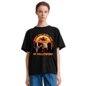Pink Floyd Band Wish You Were Here In Halloween Front Shirt Woman Black - OtherBrick