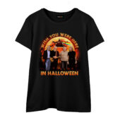 Pink Floyd Band Wish You Were Here In Halloween Front Wtee Black - OtherBrick