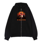 Pink Floyd Band X Andriy Khlyvnyuk,stepan Charnetskyi Dsotm Wywh Halloween Front Ziphoodie Black - OtherBrick