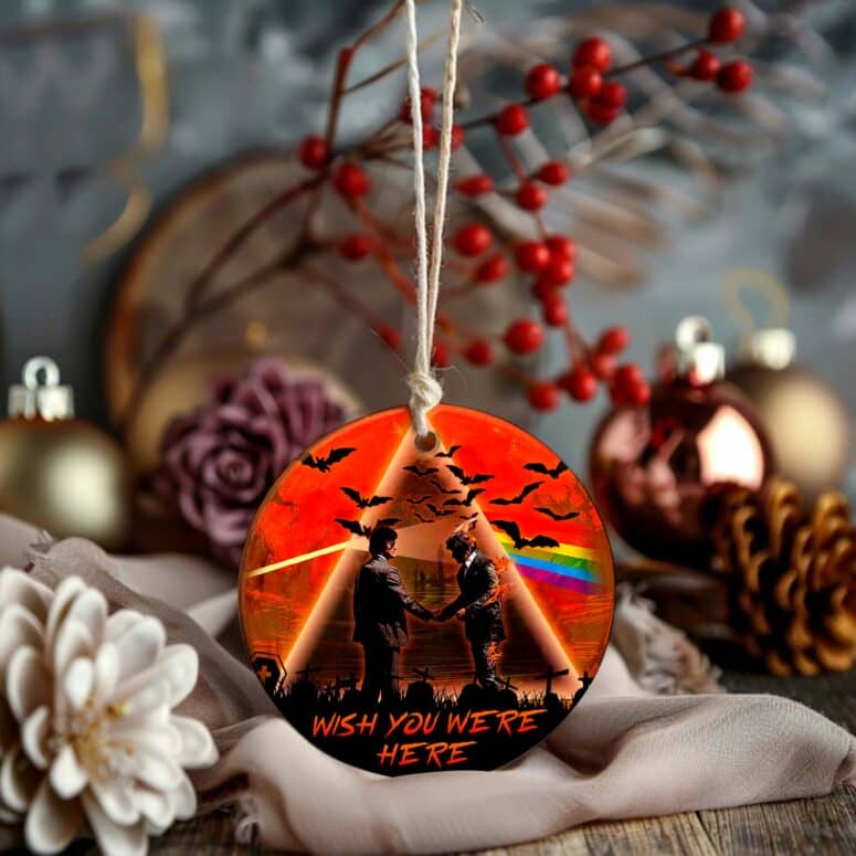 Pink Floyd DSOTM x WYWH Halloween Art Ornament Pink Floyd DSOTM x WYWH Halloween Art Ornament