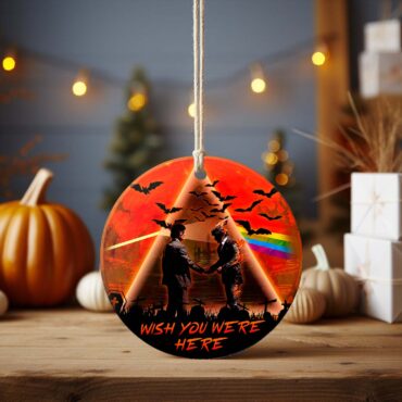 Pink Floyd DSOTM x WYWH Halloween Art Ornament