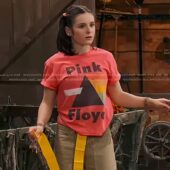 Pink Floyd Prism Dsotm Shirt Worn By Winnie Webber Shiloh Verrico On Bunkd Mockup - OtherBrick
