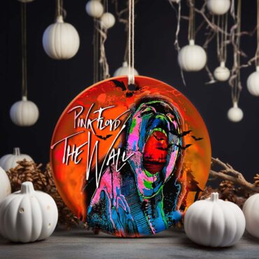 Pink Floyd The Wall Screaming Face Art Halloween Ornament