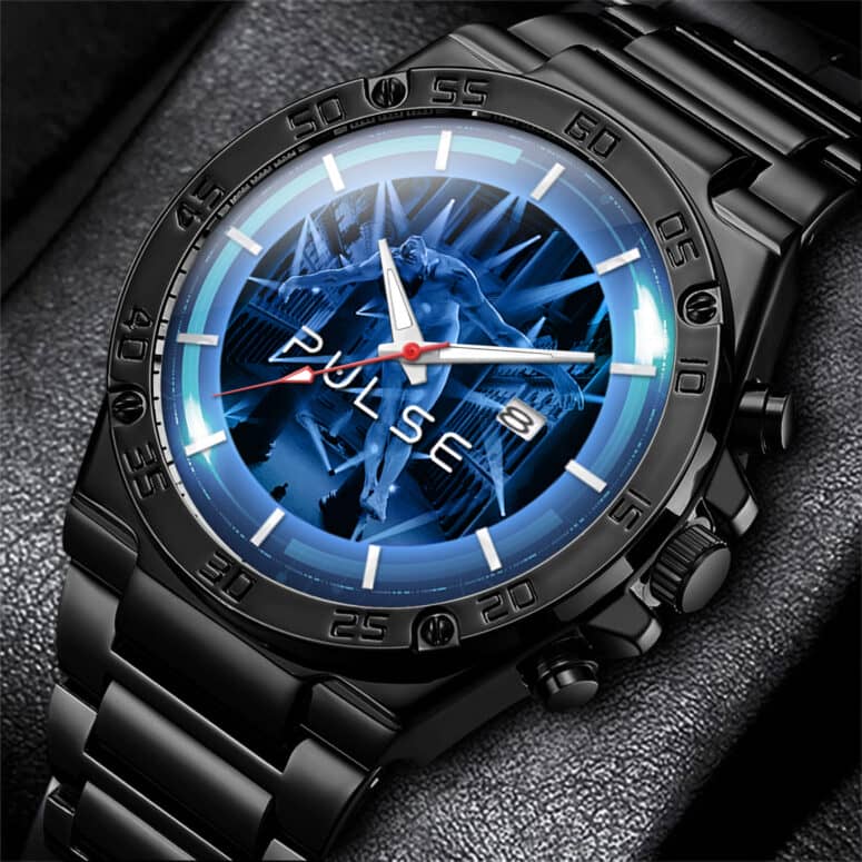 Pulse Pink Floyd Gentleman Powermatic Silver Watch