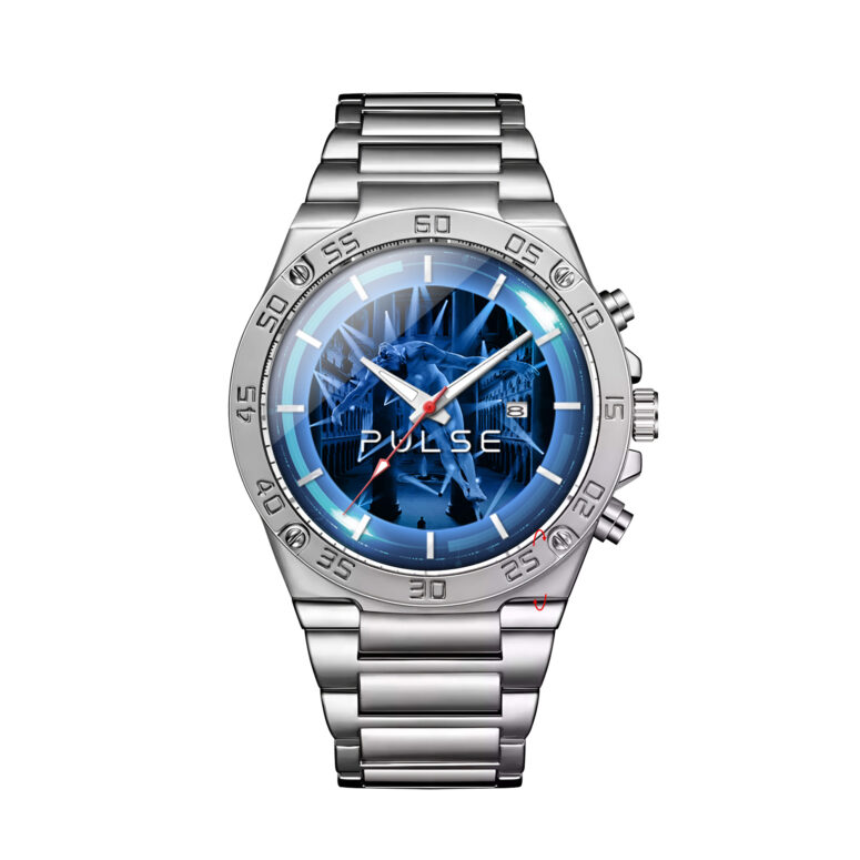 Pulse Pink Floyd Gentleman Powermatic Silver Watch