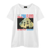 The Pink Floyd See Emily Play Scarecrow Vintage Front Wtee White - OtherBrick