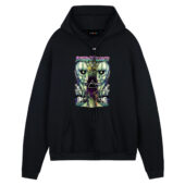 Wywh Atom Heart Mother Dsotm Division Bell Halloween Pink Floyd Front Hoodie Black - OtherBrick