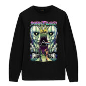 Wywh Atom Heart Mother Dsotm Division Bell Halloween Pink Floyd Front Longsleeve Black - OtherBrick