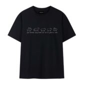 You Better Stay Home And Do As You’re Told Sheep Lyric Front Tshirt Black - OtherBrick