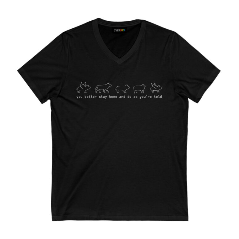 You Better Stay Home And Do As You’re Told Sheep Lyric Shirt You Better Stay Home And Do As You’re Told Sheep Lyric Shirt