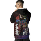Hoodie Back David Gilmour Pink Floyd The Wall Screaming Face Wywh Vintage 3d Hoodie - OtherBrick