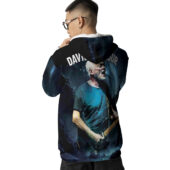 Hoodie Back Pink Floyd David Gilmour Galaxy Dark Blue Mountain 3d Hoodie - OtherBrick