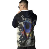 Hoodie Back Pink Floyd The Wall Hammer Dsotm Animals Division Bell Pulse 3d Hoodie - OtherBrick