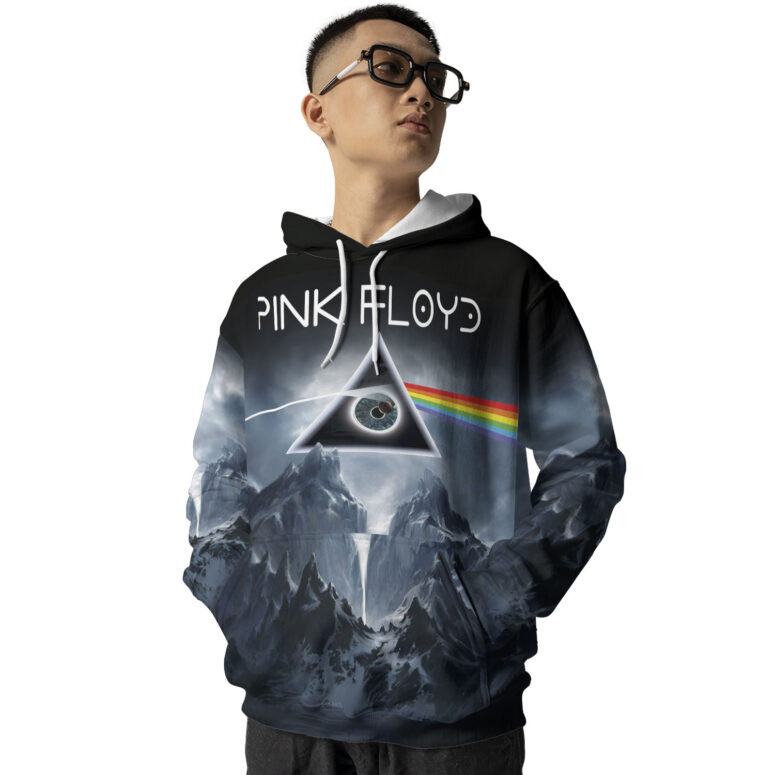 Dark Side Of The Moon Pulse Mountain Pink Floyd Shirt