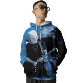 Hoodie Front David Gilmour Luck And Strange 2024 Tour Raven 3d Hoodie - OtherBrick