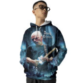 Hoodie Front Pink Floyd David Gilmour Galaxy Dark Blue Mountain 3d Hoodie - OtherBrick