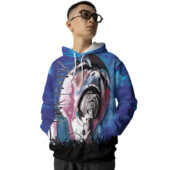 Hoodie Front Pink Floyd Screaming Face The Wall Painting Light Blue 3d Hoodie - OtherBrick