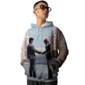 Hoodie Front Wish You Were Here Album Cover Pink Floyd 3d Hoodie - OtherBrick