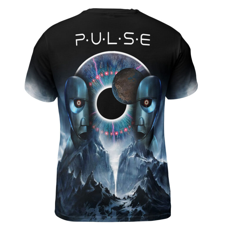 Dark Side Of The Moon Pulse Mountain Pink Floyd Shirt