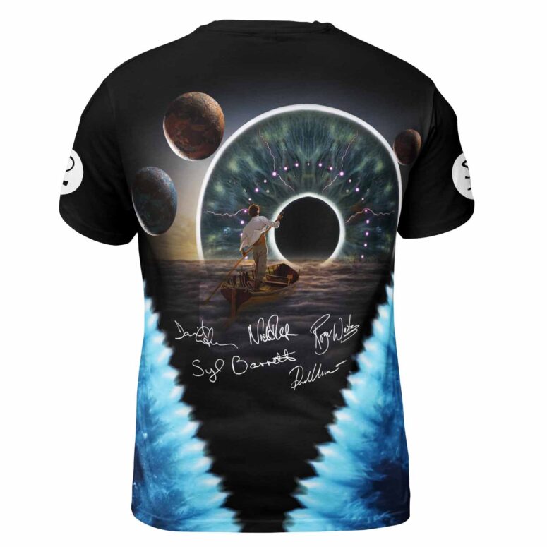 Pink Floyd Pulse x The Endless River Blue Tie Dye Shirt Pink Floyd Pulse x The Endless River Blue Tie Dye Shirt