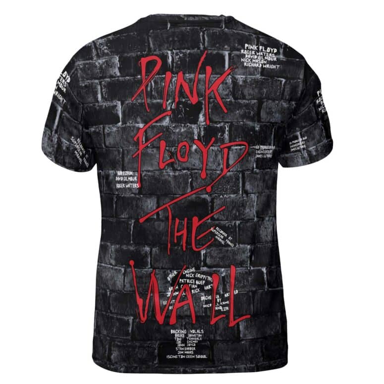 Pink Floyd The Wall Album Cover Black Wall Vintage Shirt
