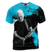 David Gilmour Luck And Strange 2024 Tour Dates Blue Shirt