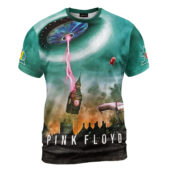 Shirt Front Pink Floyd Pulse In The Whirlwind Pig Fly Shirt - OtherBrick