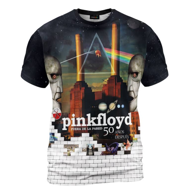 Pink Floyd The Wall 50 Years DSOTM Animals The Division Bell Shirt