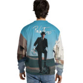 Sweater Back Desert Man In Bowler And Handshake Wish You Were Here 3d Hoodie - OtherBrick