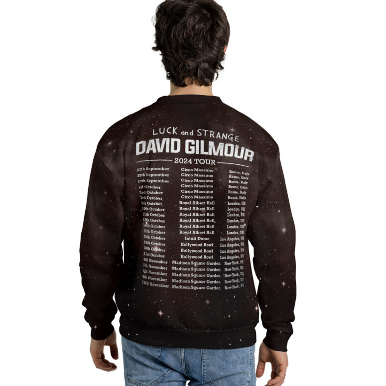 Luck And Strange Tour 2024 David Gilmour Pink Floyd Shirt