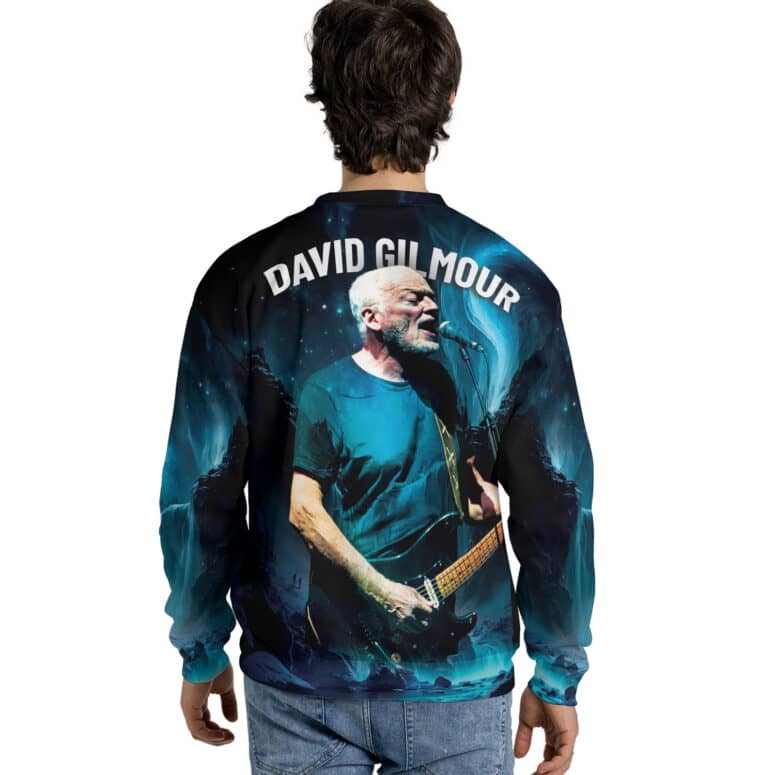 Pink Floyd David Gilmour Galaxy Dark Blue Mountain Shirt