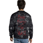Sweater Back Pink Floyd The Wall Album Cover Black Wall Vintage 3d Hoodie - OtherBrick