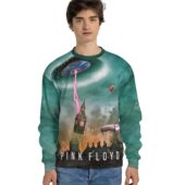 Sweater Front Pink Floyd Pulse In The Whirlwind Pig Fly 3d Hoodie - OtherBrick