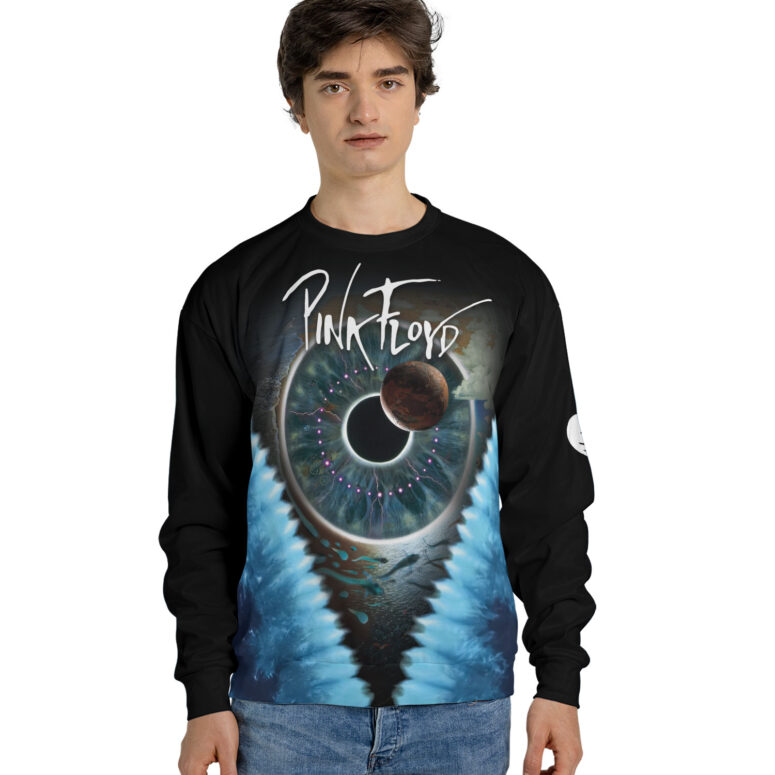 Pink Floyd Pulse x The Endless River Blue Tie Dye Shirt Pink Floyd Pulse x The Endless River Blue Tie Dye Shirt