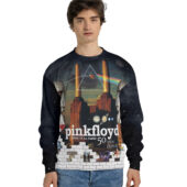 Sweater Front Pink Floyd The Wall 50 Years Dsotm Animals The Division Bell Endless 3d Hoodie - OtherBrick