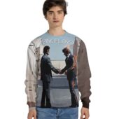 Sweater Front Wish You Were Here Album Cover Pink Floyd 3d Hoodie - OtherBrick