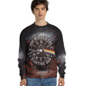 Sweater Front You Missed The Starting Gun Time Lyric X Dsotm Pink Floyd 3d Hoodie - OtherBrick