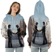 Ziphoodie Wish You Were Here Album Cover Pink Floyd 3d Hoodie - OtherBrick