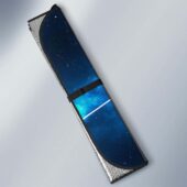 Asd1 Dark Side Of The Moon Art Blue - OtherBrick