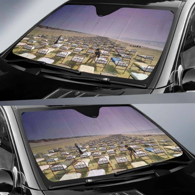 A Momentary Lapse of Reason Album Cover 1987 Auto Sun Shade