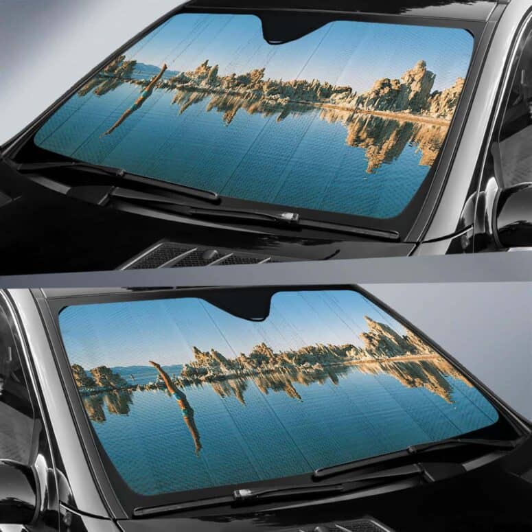 Mono Lake Wish You Were Here Diver Album Inner Sleeve Auto Sun Shade Mono Lake Wish You Were Here Diver Album Inner Sleeve Auto Sun Shade