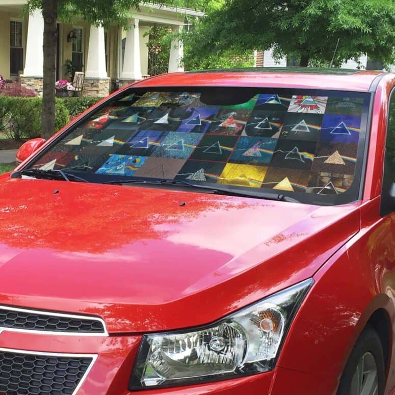 Dark Side of the Moon 40th Anniversary Auto Sun Shade