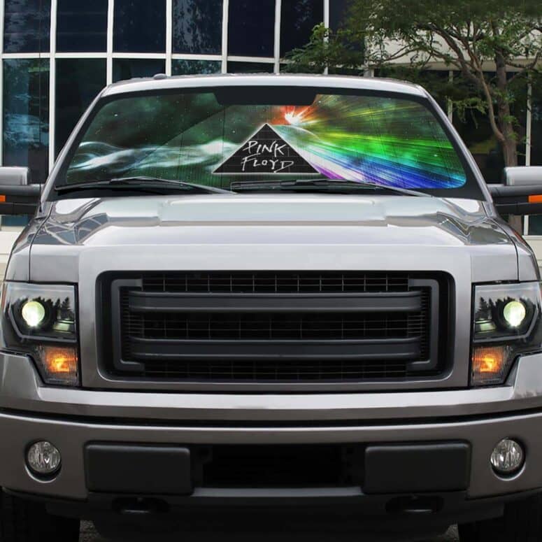 Dark Side Of Moon Galaxy Green Auto Sun Shade Dark Side Of Moon Galaxy Green Auto Sun Shade