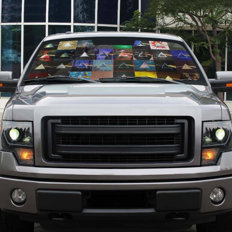 Dark Side of the Moon 40th Anniversary Auto Sun Shade