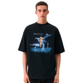 Aquatic Shine On Pink Floyd Front Shirt Man Black - OtherBrick